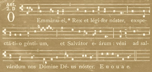 The O Antiphons: O Emmanuel